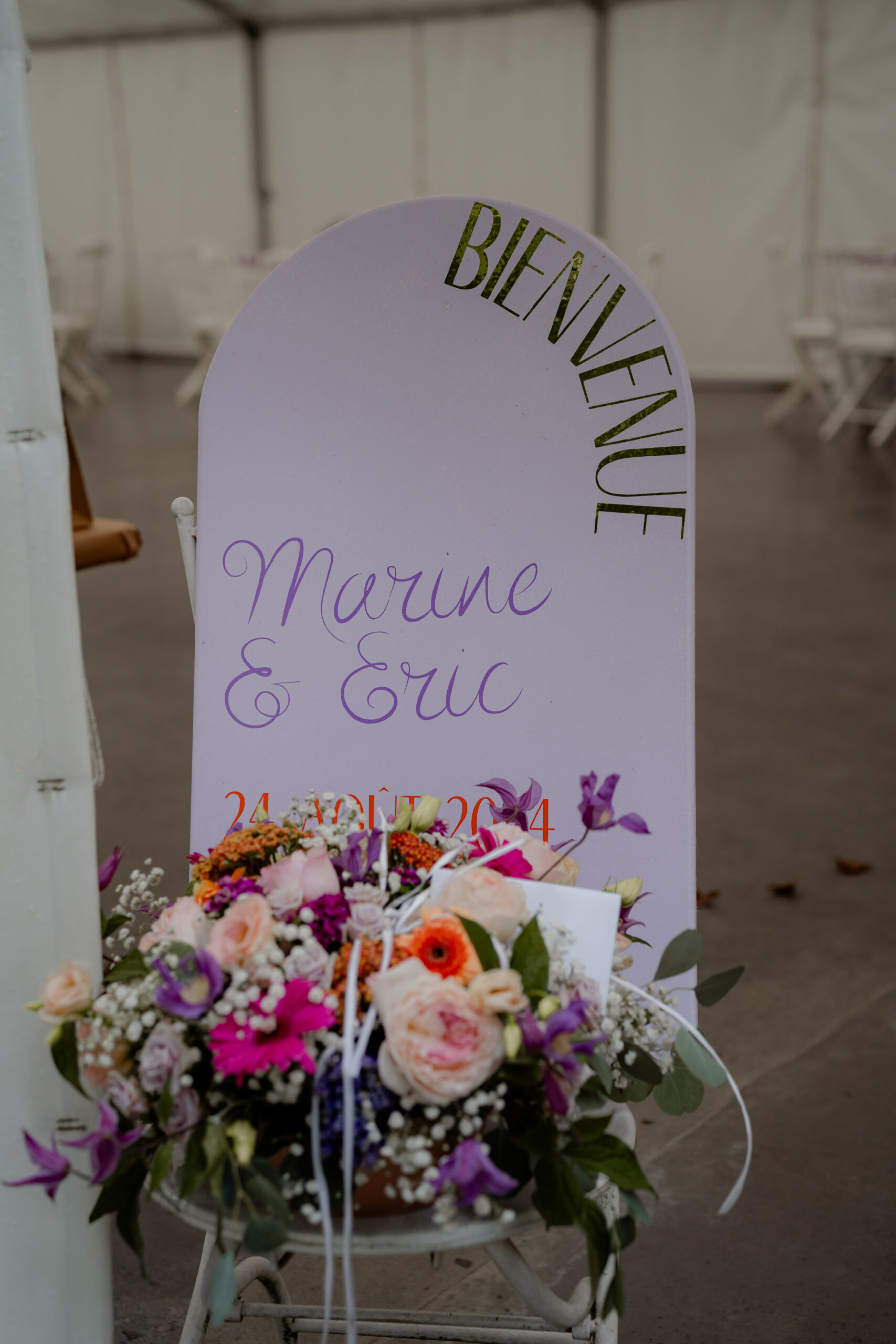 Marine & Éric - Mariage réalisé par KeepHeart Wedding planeuse, décoratrice intérieur et évenementiel à La Villa Corina, Hautes-Pyrénées - Crédit photo : Flora Pascal